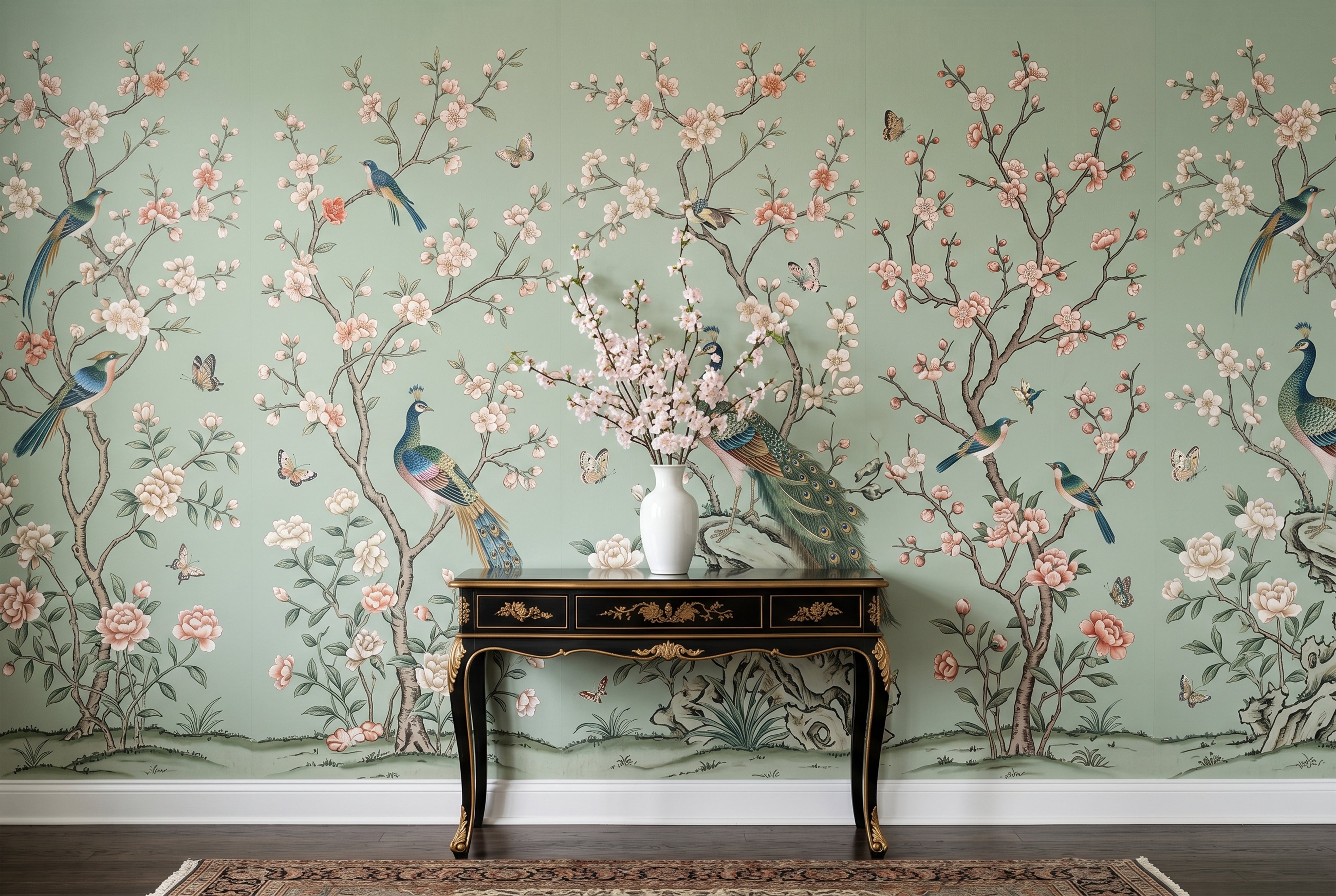 Discover the elegance of the East with our Chinoiserie Wallpaper collection.