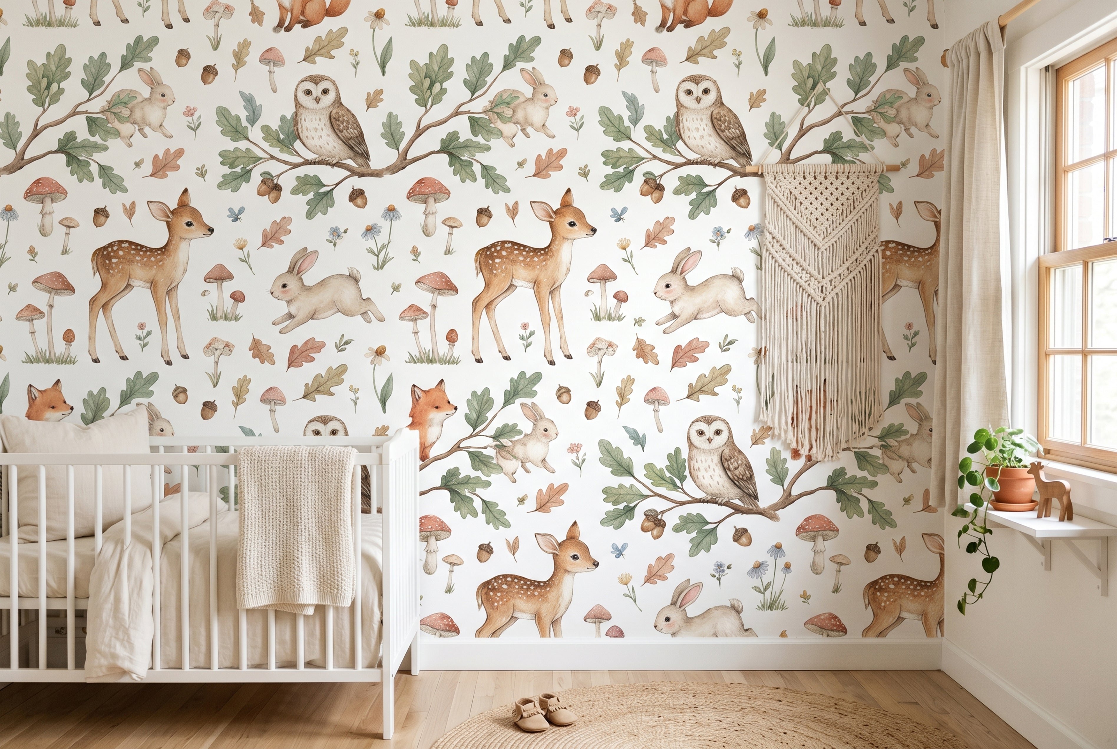 Create a magical and nurturing space for your little one with our Nursery Wallpaper collection.