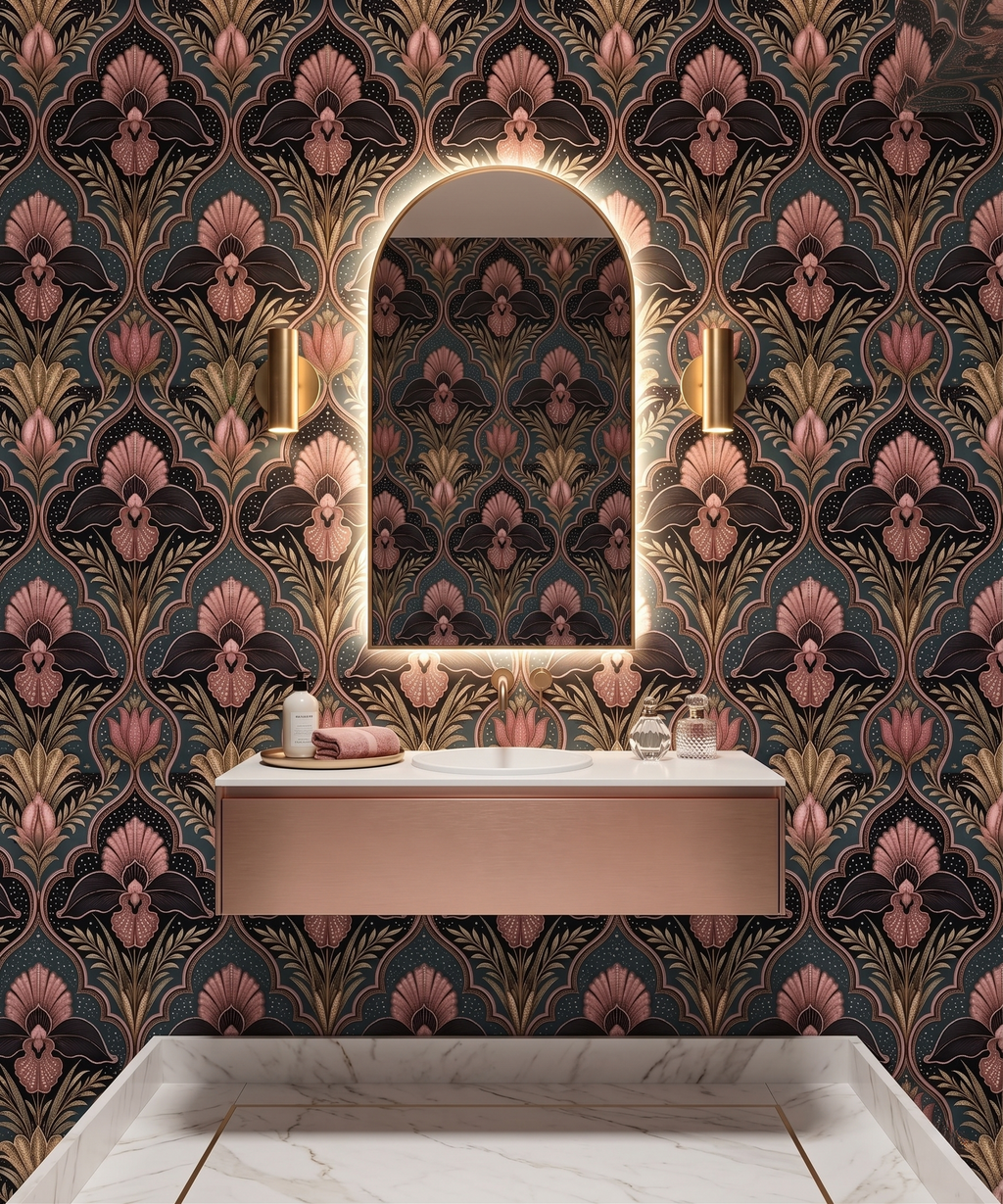 These prompts are designed to generate bright, sharp, magazine-quality editorial images — well-lit, crisp, and highly styled, like a photoshoot for a luxury interiors publication.

