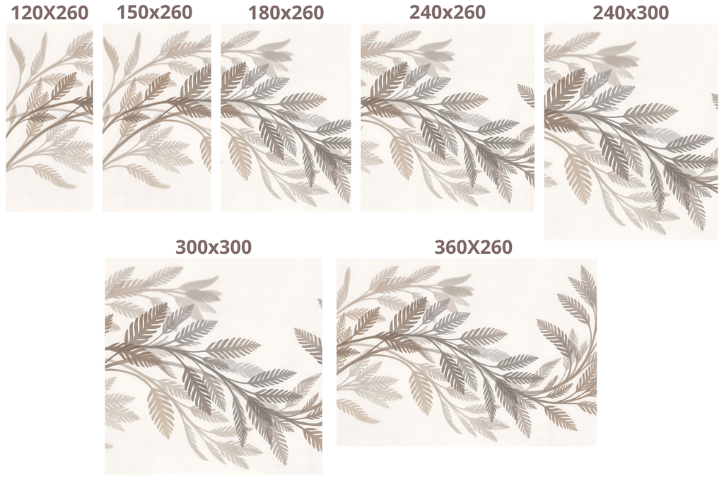 Minimalist Botanical Shadow Wall Mural Elegant Neutral Japandi Leaf Wallpaper