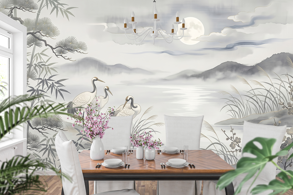 Sets an elegant, upscale atmosphere for dinner parties, glowing beautifully under chandelier or ambient lighting.
